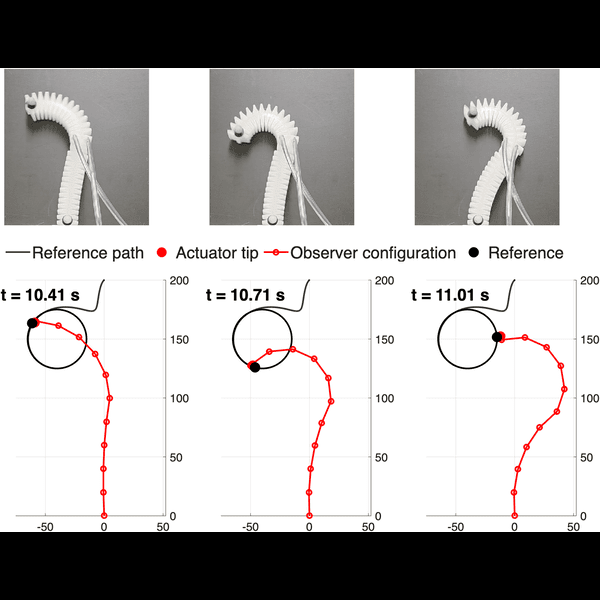 Discrete elastic rod control